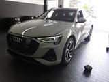 Audi E-TRON SPORTBACK 55 2x S LINE ACC/HuD/PANO/360° - mit Elektro-Antrieb: Beige, Vollleder