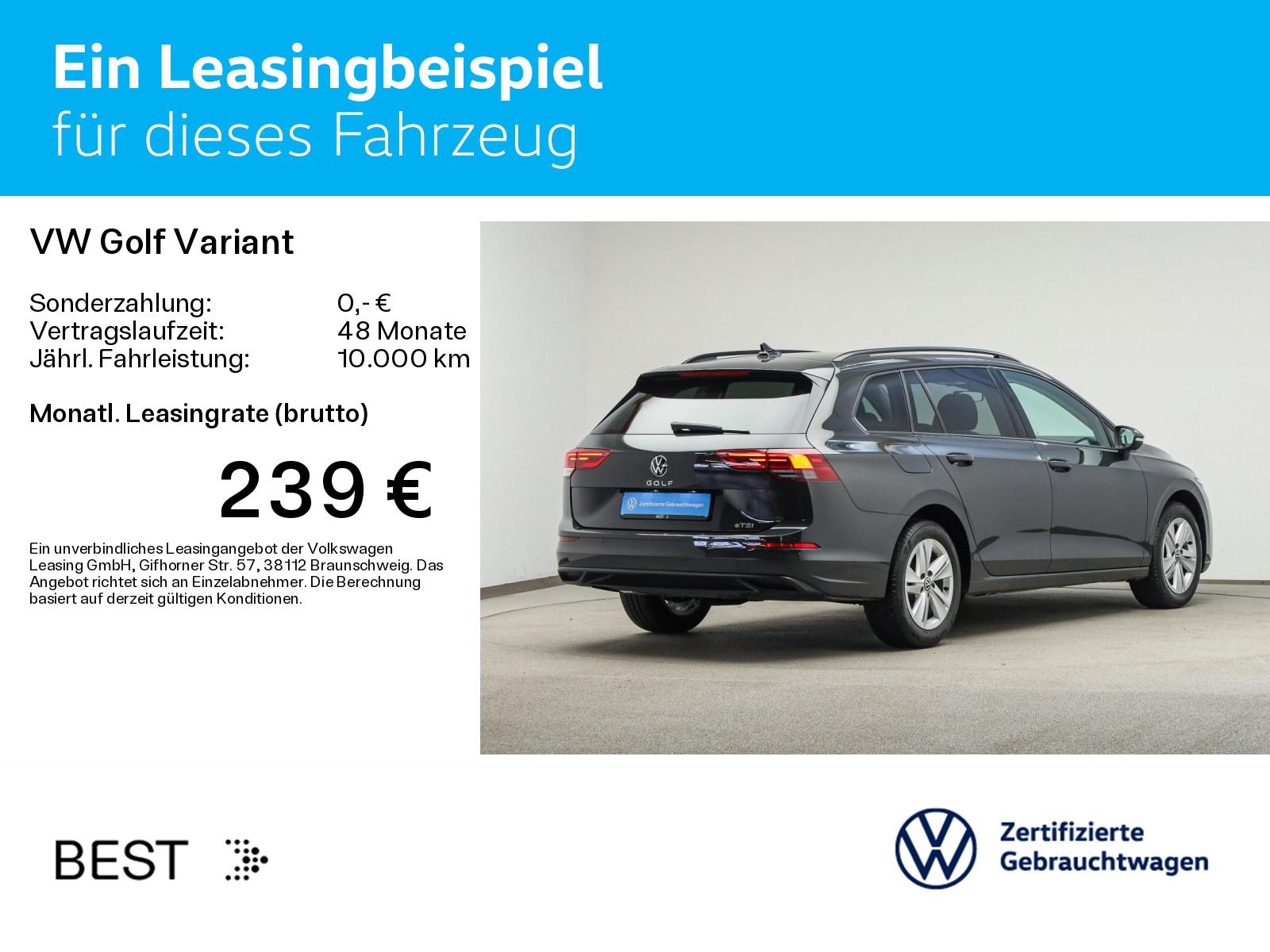 Volkswagen Golf Variant Life 1.0 TSI DSG LED, Navi, Ergo-Si, миниатюра 3