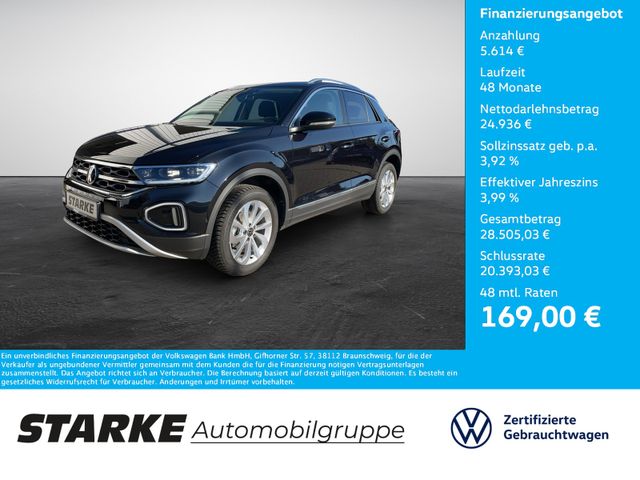 Volkswagen T-Roc 1.5 TSI DSG Style  AHK Navi LED PDC LM Tem