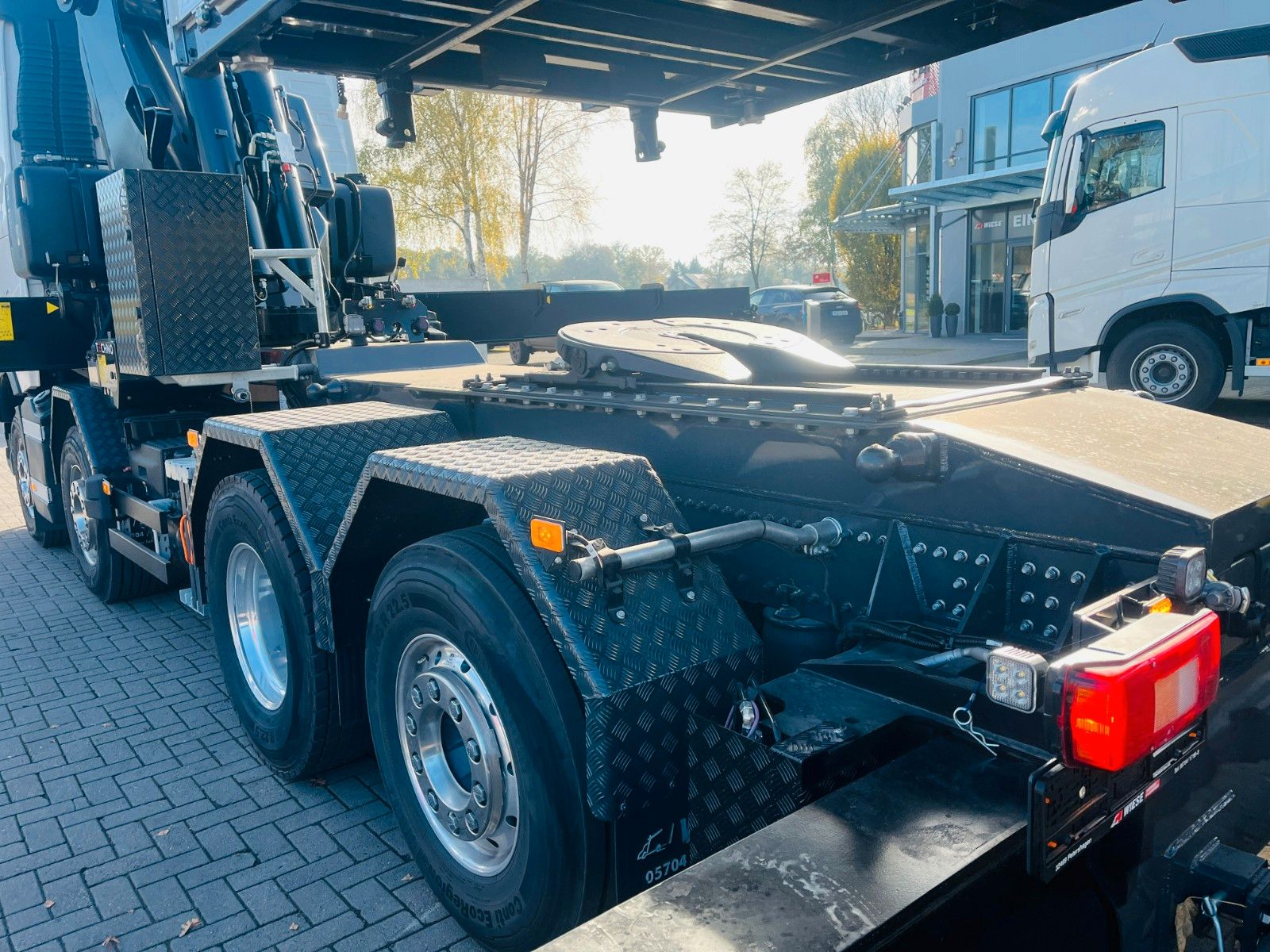 Fahrzeugabbildung Volvo FH 540 SZM mit F1450 HXP Fly Jib + Winde