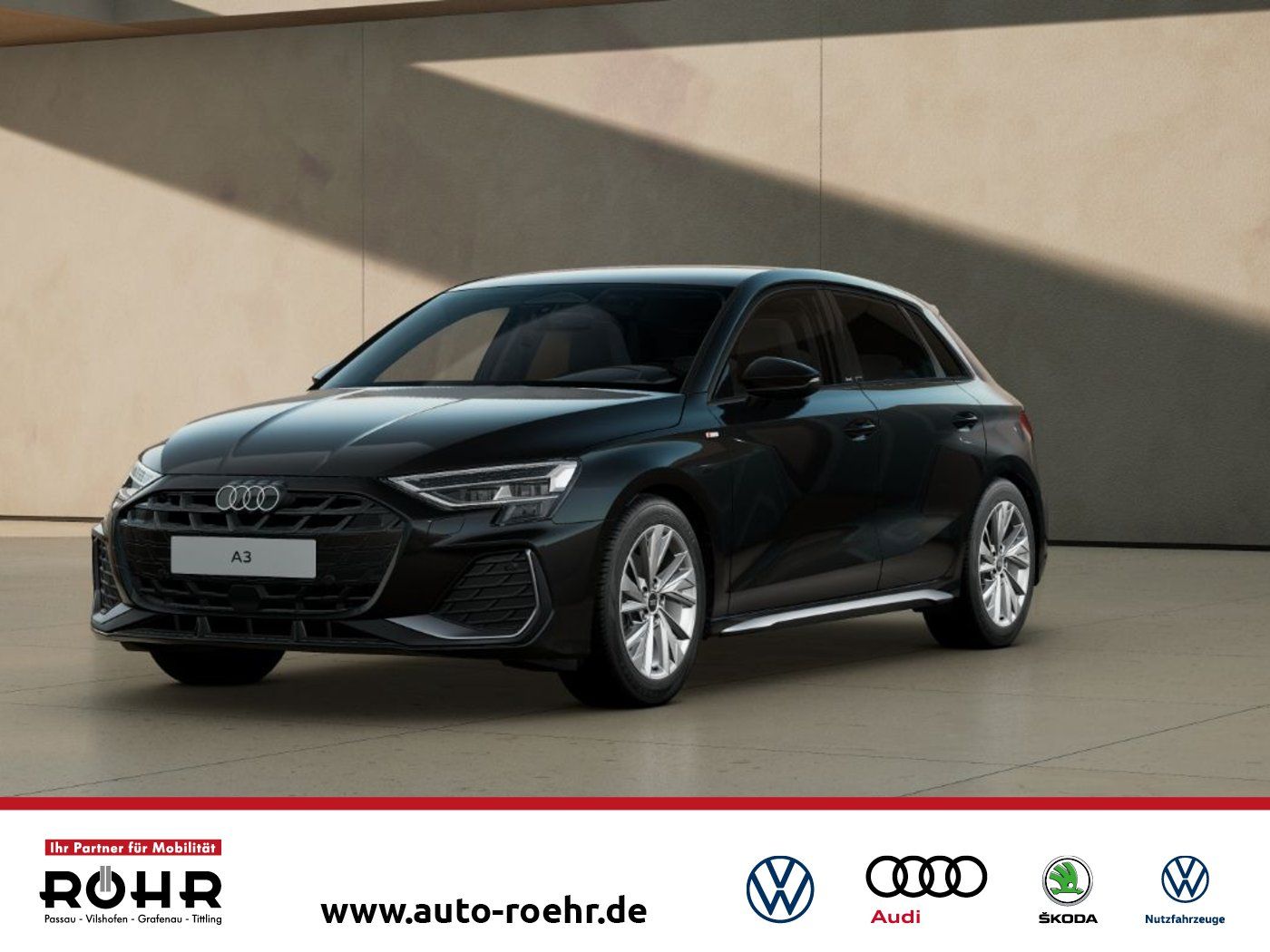 Audi A3 Sportback S line 2.0 TDI S tronic ACC Kam.