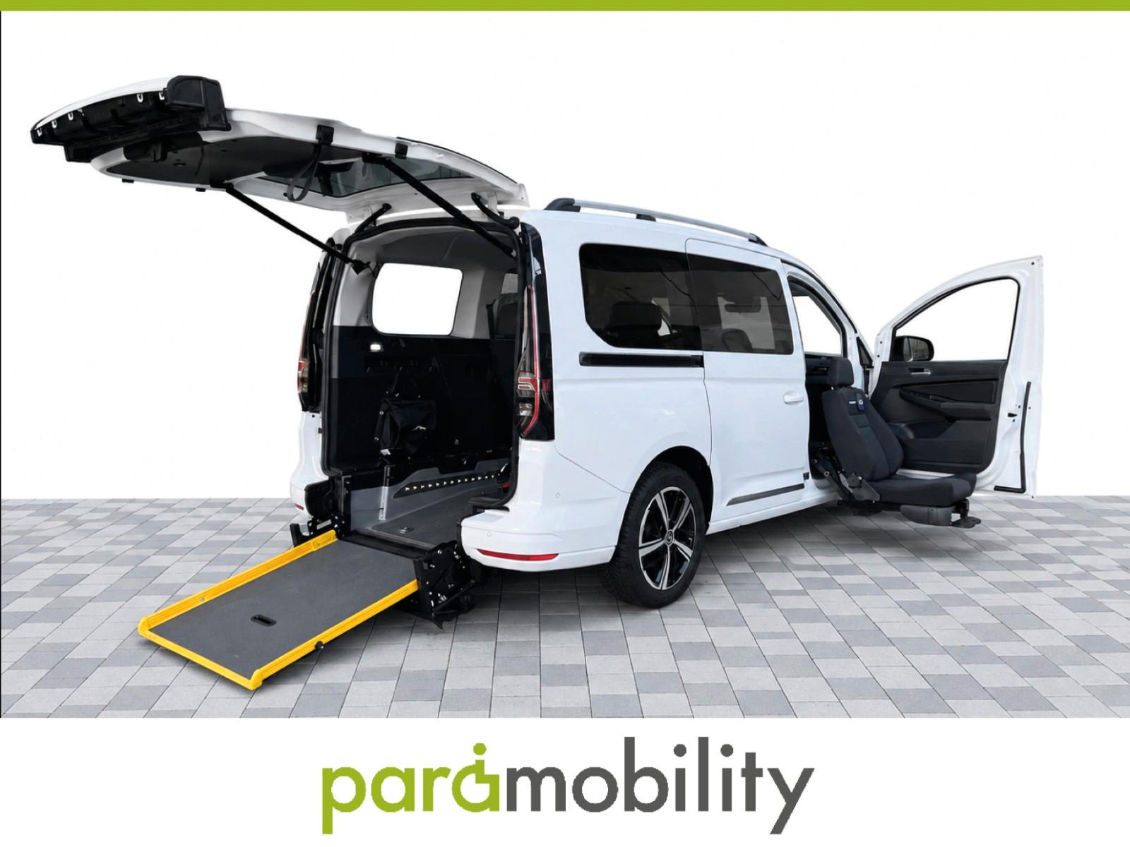 Volkswagen Caddy Style Rollstuhlrampe E-Schwenksitz Winde
