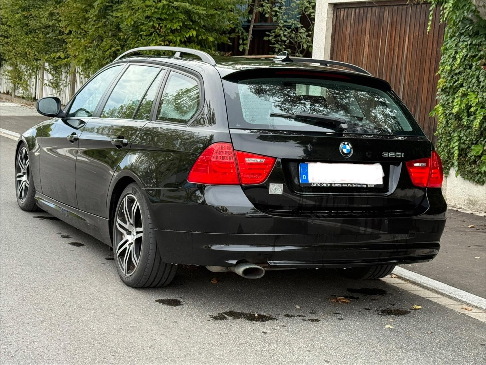 BMW 320 2010 — салон