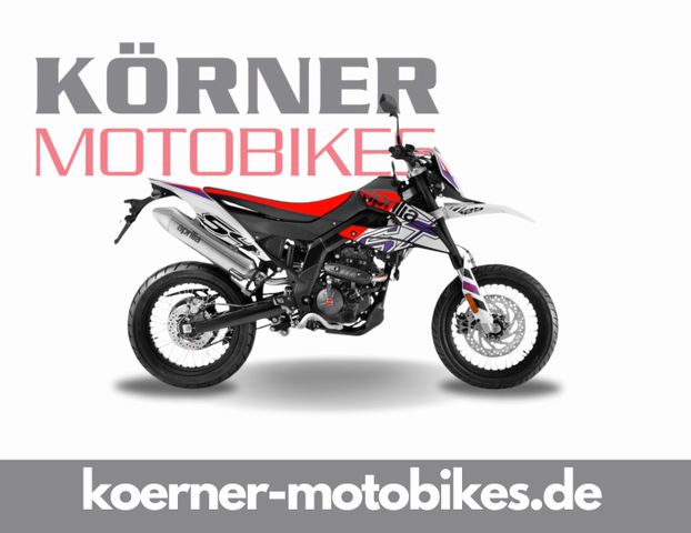 Aprilia SX 125 E5  Mod 2024 Aktion weiß