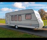 Bürstner Holiday mit DWT Vorzelt Panorama Fenster - Bürstner Wohnwagen Holiday