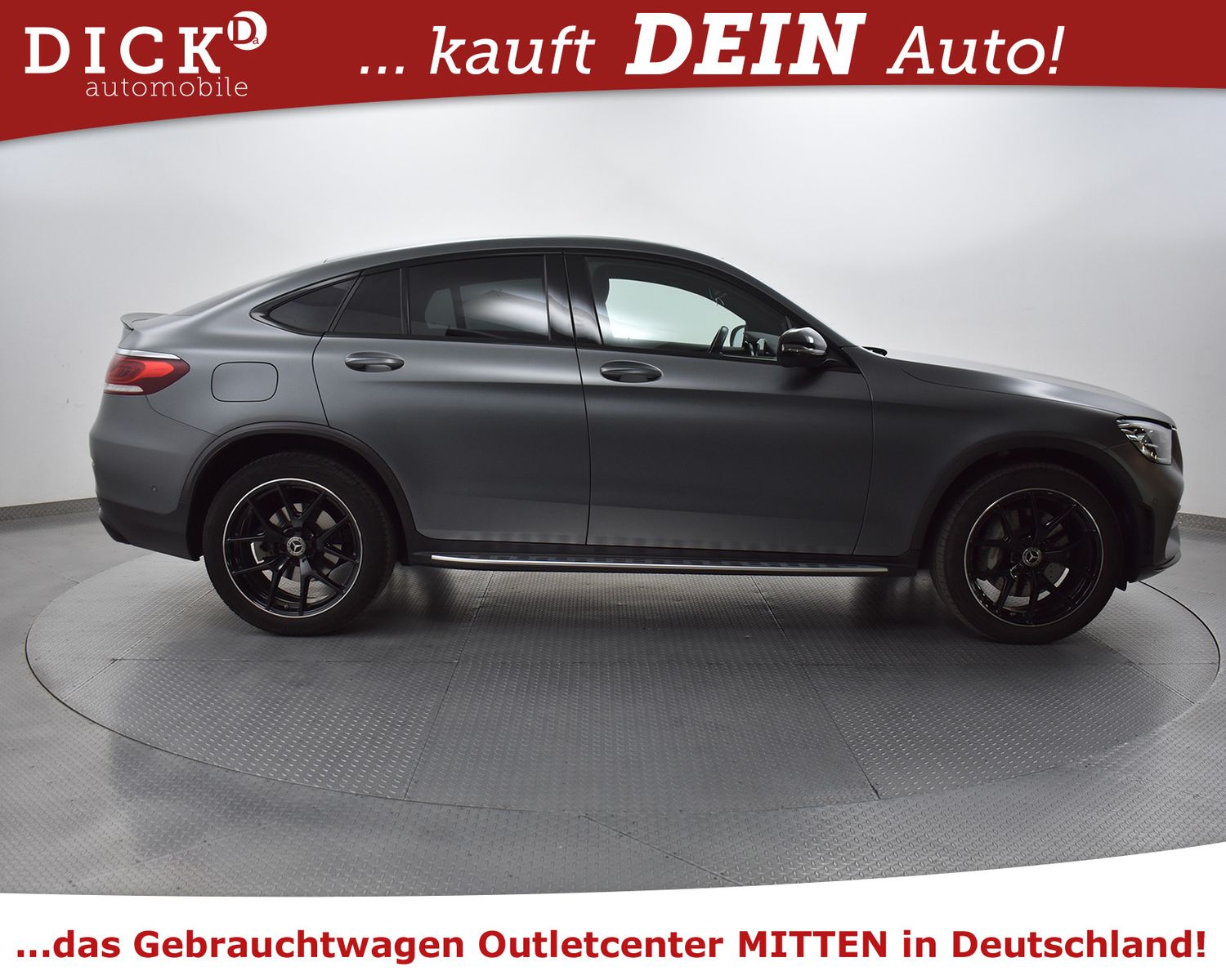 MERCEDES-BENZ GLC300 Coupe 2X AMG Line + NIGHT+MEMO+PANO+VOLL - Image 5