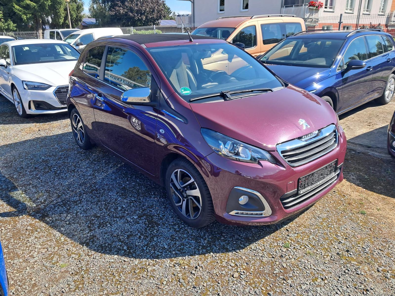 Peugeot 108 TOP Allure,Faltverdeck elektr.Klimaauto,SH