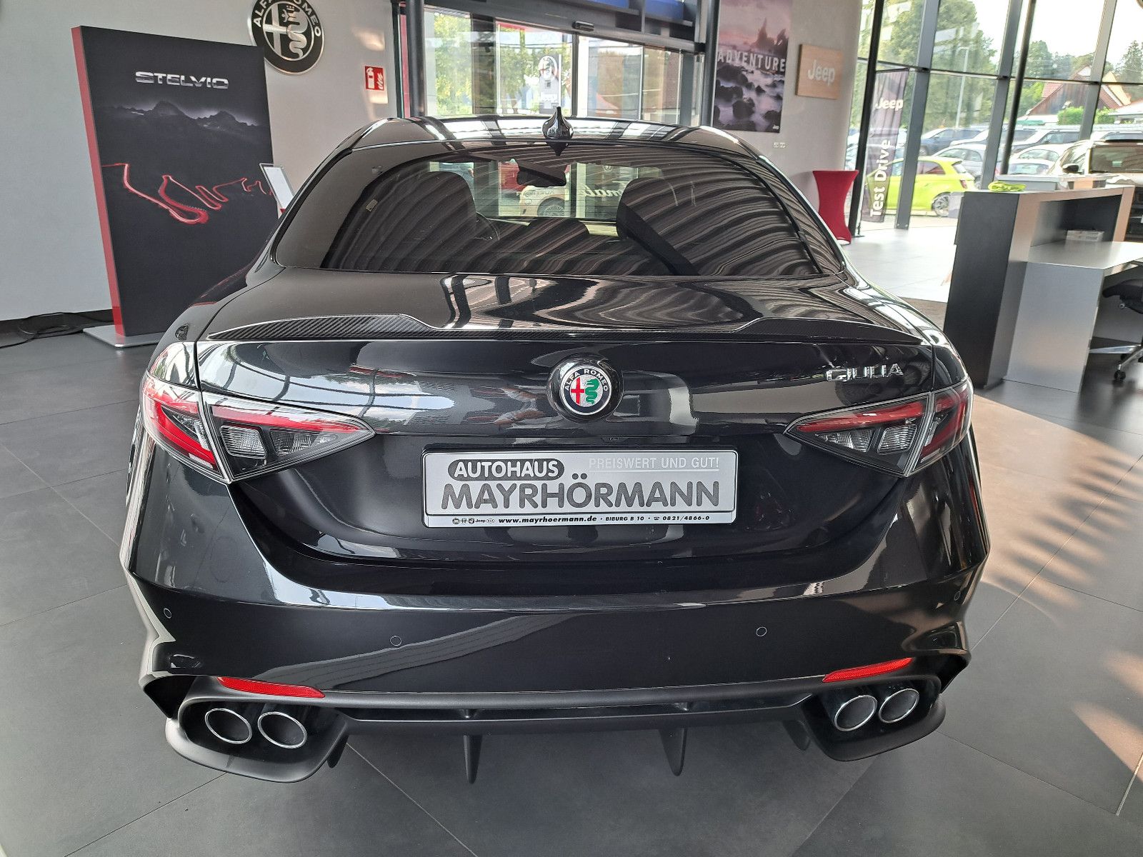 Fahrzeugabbildung Alfa Romeo Giulia Quadrifoglio 510 PS