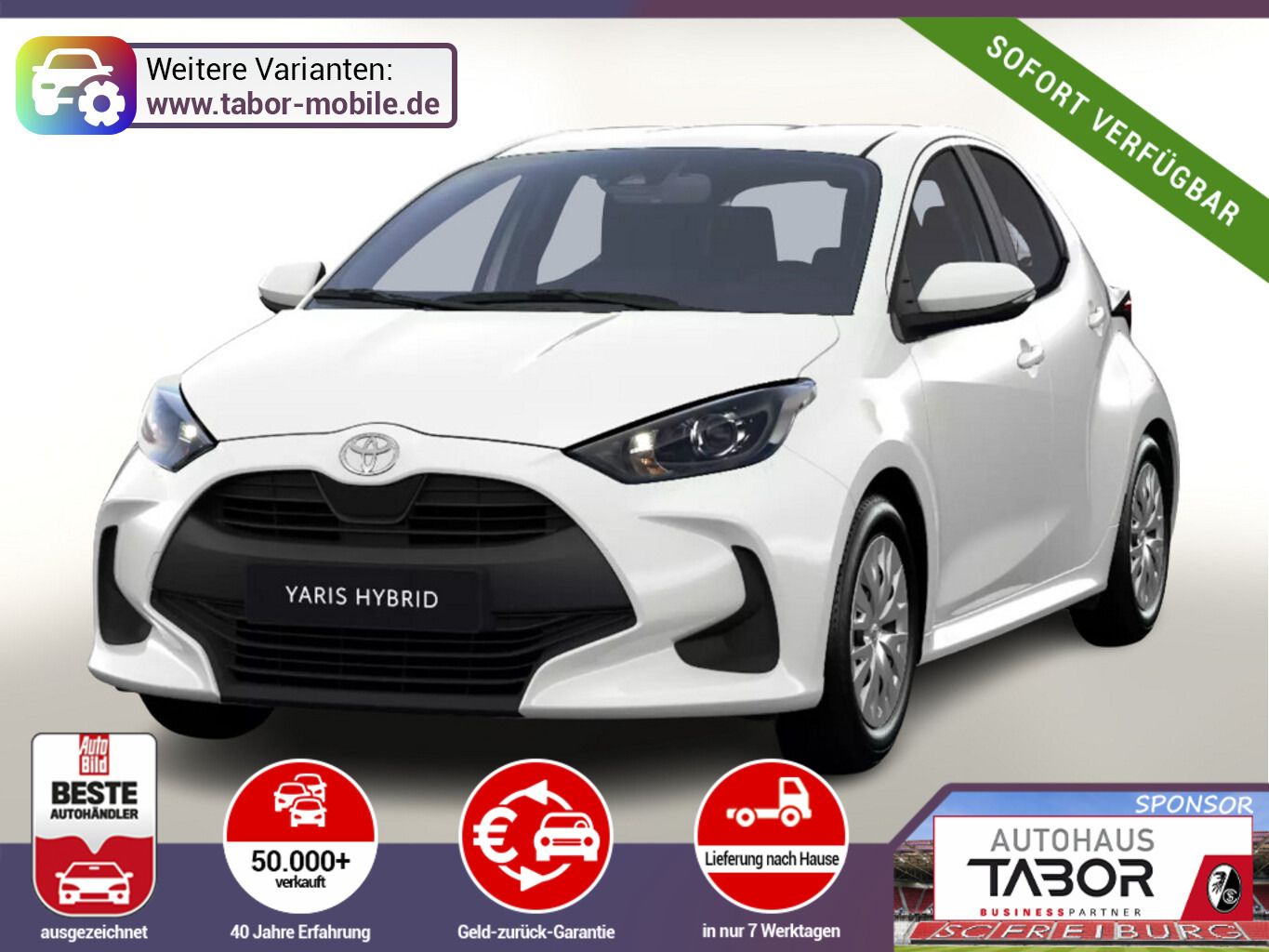 Toyota Yaris Kam ACC CarPlay/Android UVP-22%*