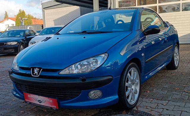 Peugeot 206 Cabriolet CC Leder Klimaautomat Sitzheizung