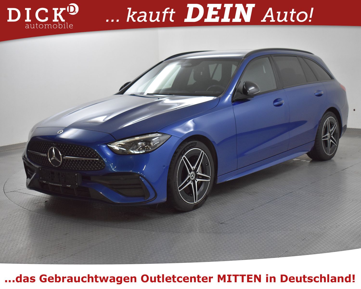 MERCEDES-BENZ C200d T 9G AMG Line NIGHT+STANDHZ+VIRTU+AHK+LED+ - Image 4