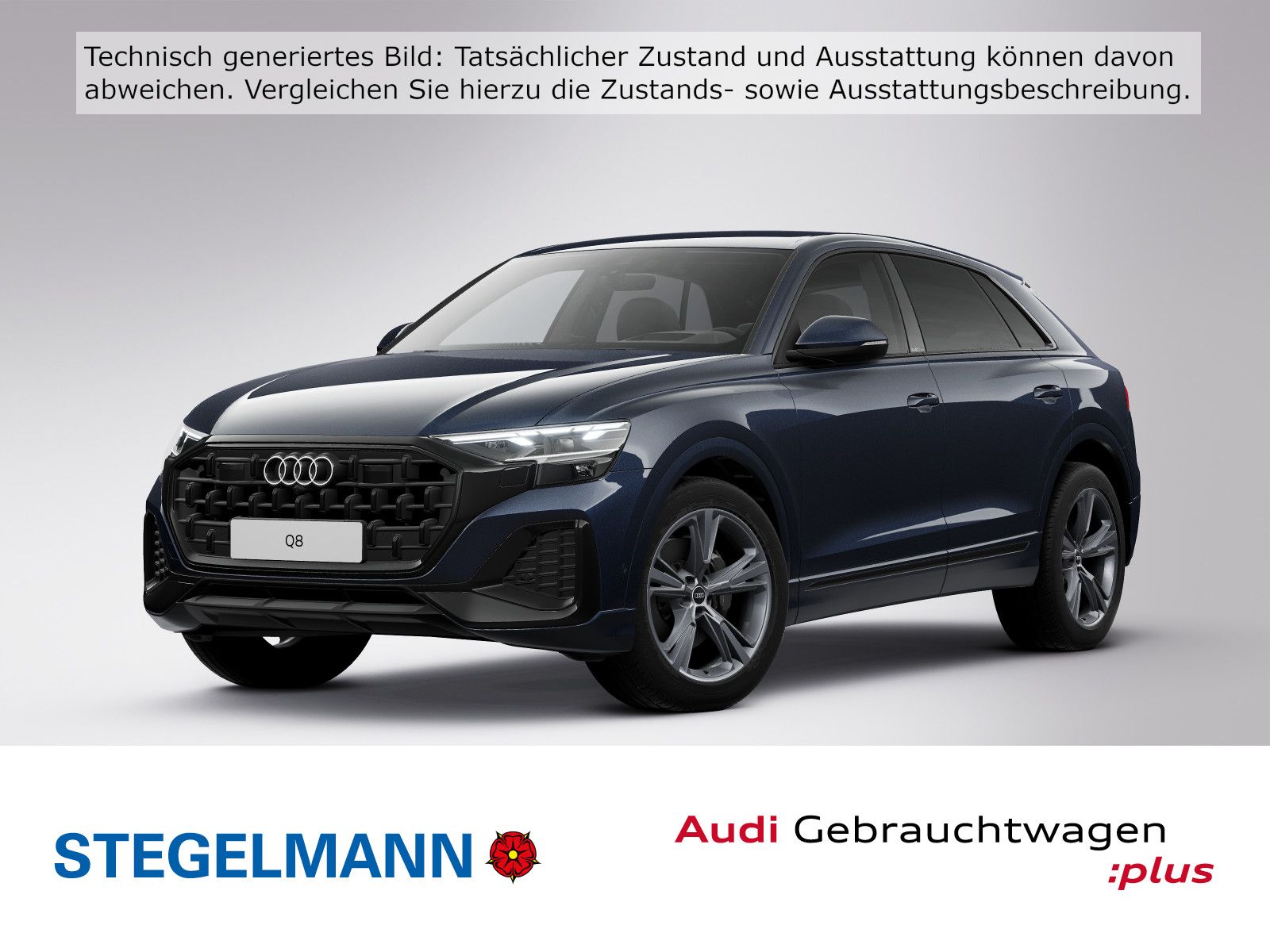 Audi Q8 45 TDI qu.tiptr. schwarzpaket*AHK*Head_up*Mat