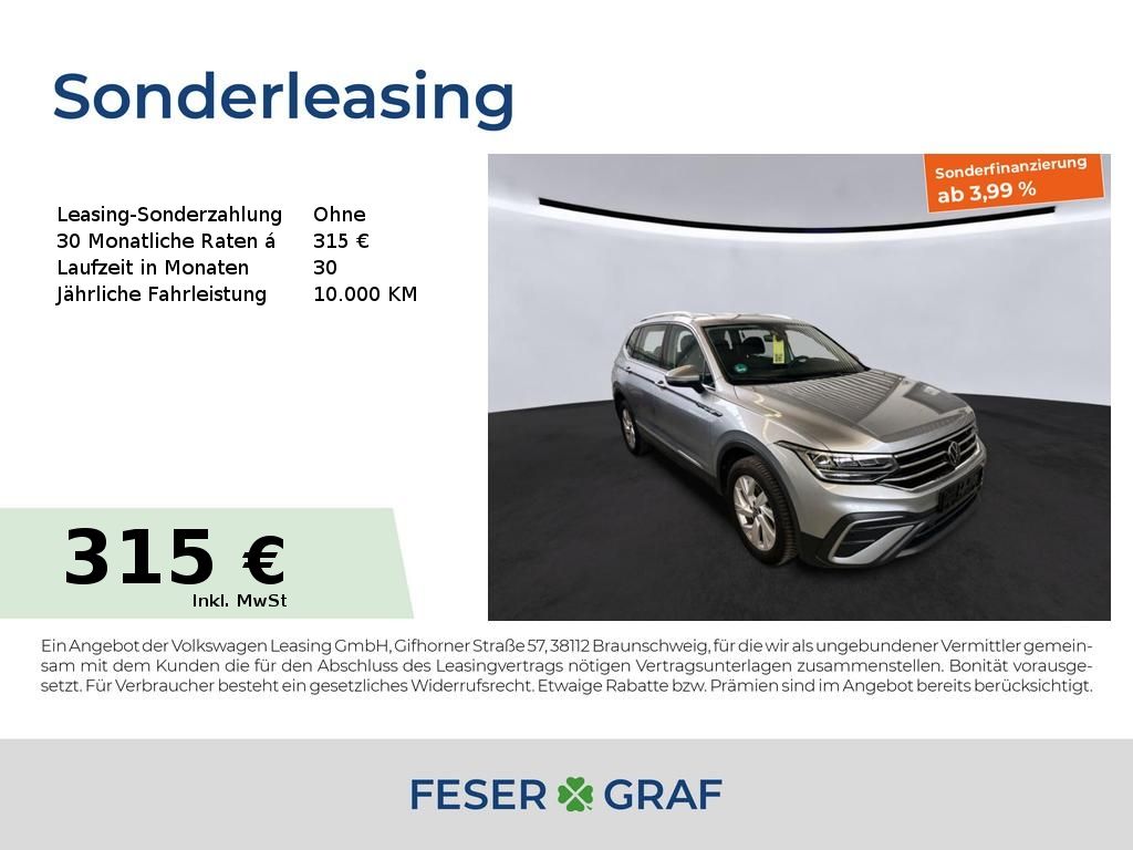 Tiguan Allspace 1.5 TSI Life DSG 7Si AHK Nav 18"