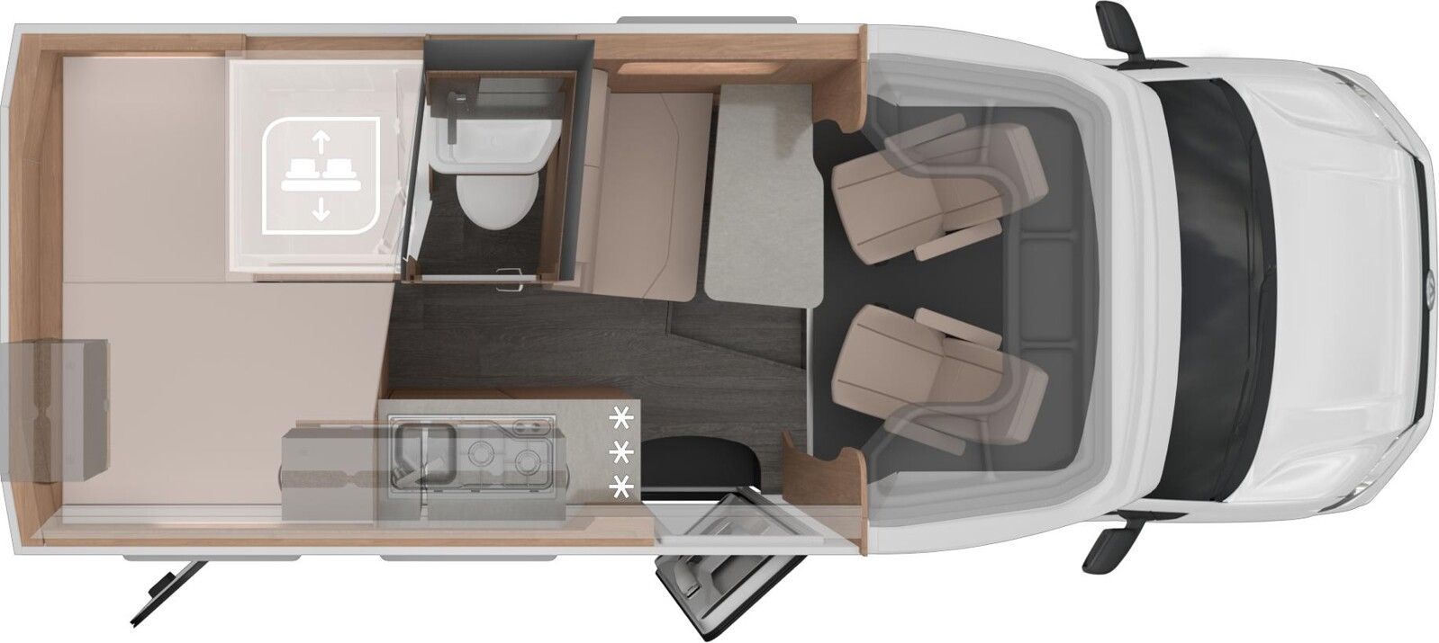 Fahrzeugabbildung Knaus Tourer CUV CUVISION 500 MQ 3,5t SlideBett HeKi