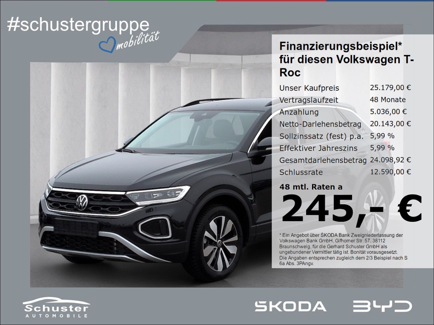 Volkswagen T-Roc GOAL TDI*DSG AHK LED+ ACC R-Kam Navi SHZ