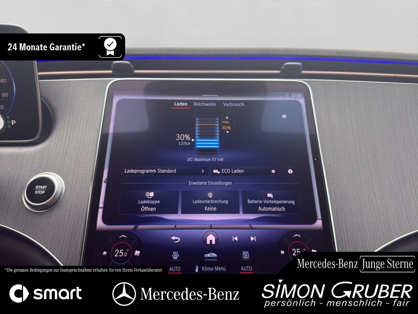 Fahrzeugabbildung Mercedes-Benz EQE 350 Edition AMG AHK WP Burm DigiL Mod 2024