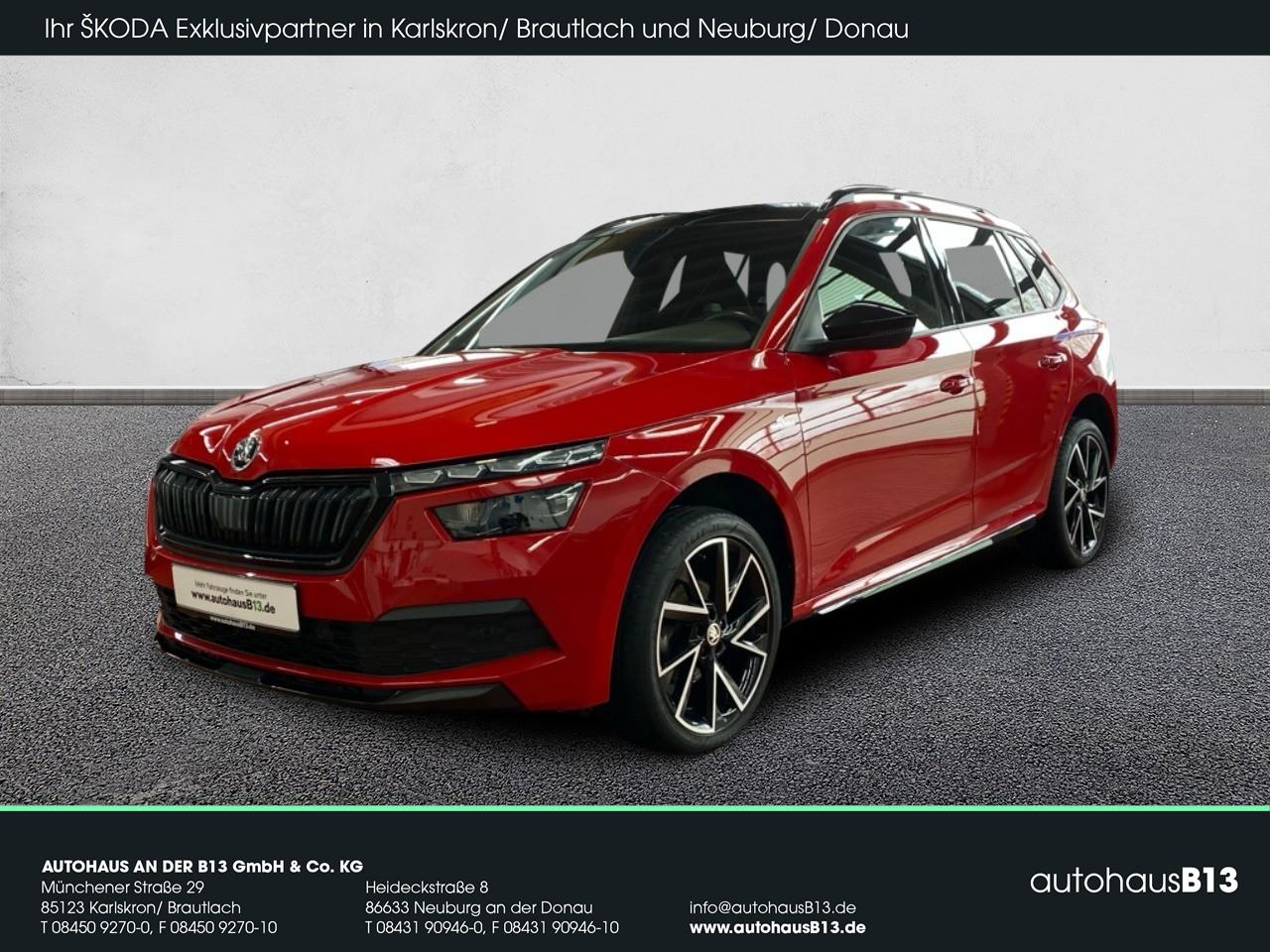 Skoda Kamiq Monte Carlo 1.5 TSI ACT LED+AHK+PANO+GRA