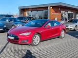 Tesla S P90D Perfo LifeTime FREE SUPERCHARGER 1 Hand ! - mit Elektro-Antrieb: Rot, Sitzheizung