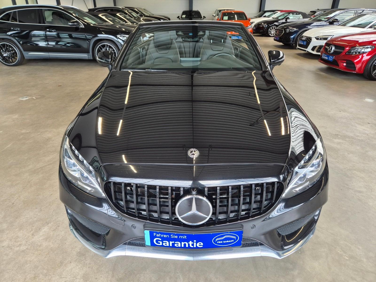 Mercedes-Benz C 180 CABRIO AMG LINE NAVI LED SHZ 360CAM DISTRO