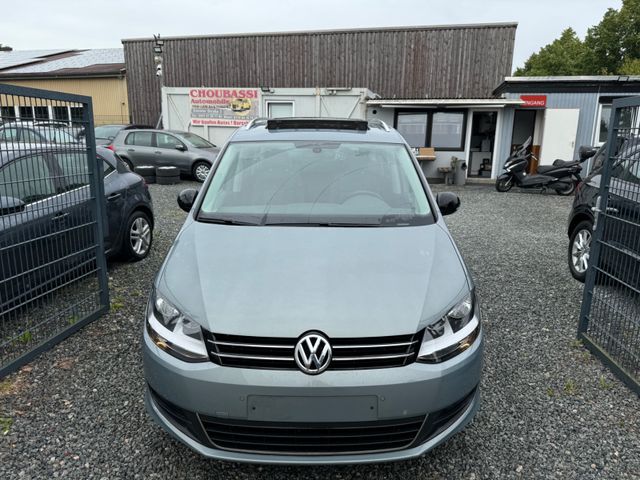 Volkswagen Sharan Style BMT Pano Navi SHZ 1Hand Euro5