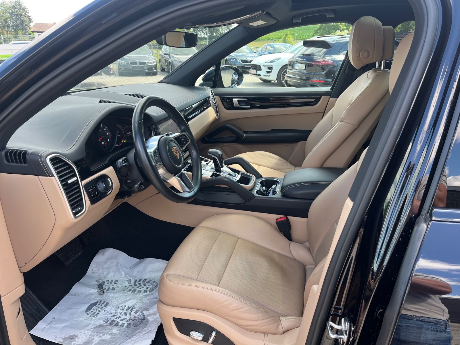Porsche Cayenne V6 21-ZOLL,Pano,LED,Mwst,EURO6,1.Hand foto 10