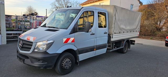 Mercedes-Benz Sprinter 516 DoKa Maxi mit Kran HU Neu