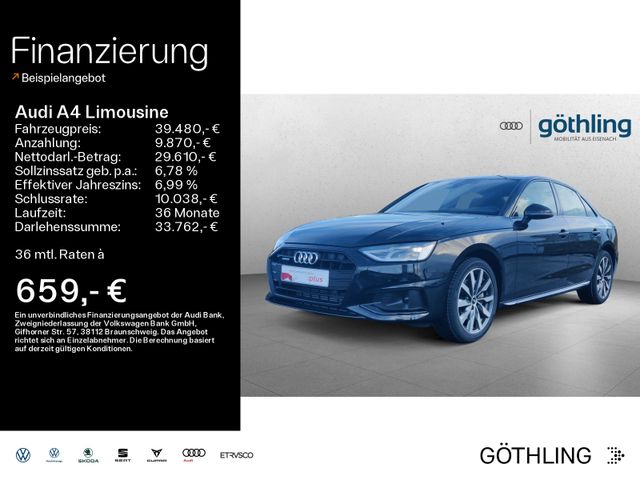 Audi A4 Limousine 40 TFSI quattro*LED*Navi+*Kam*Optik