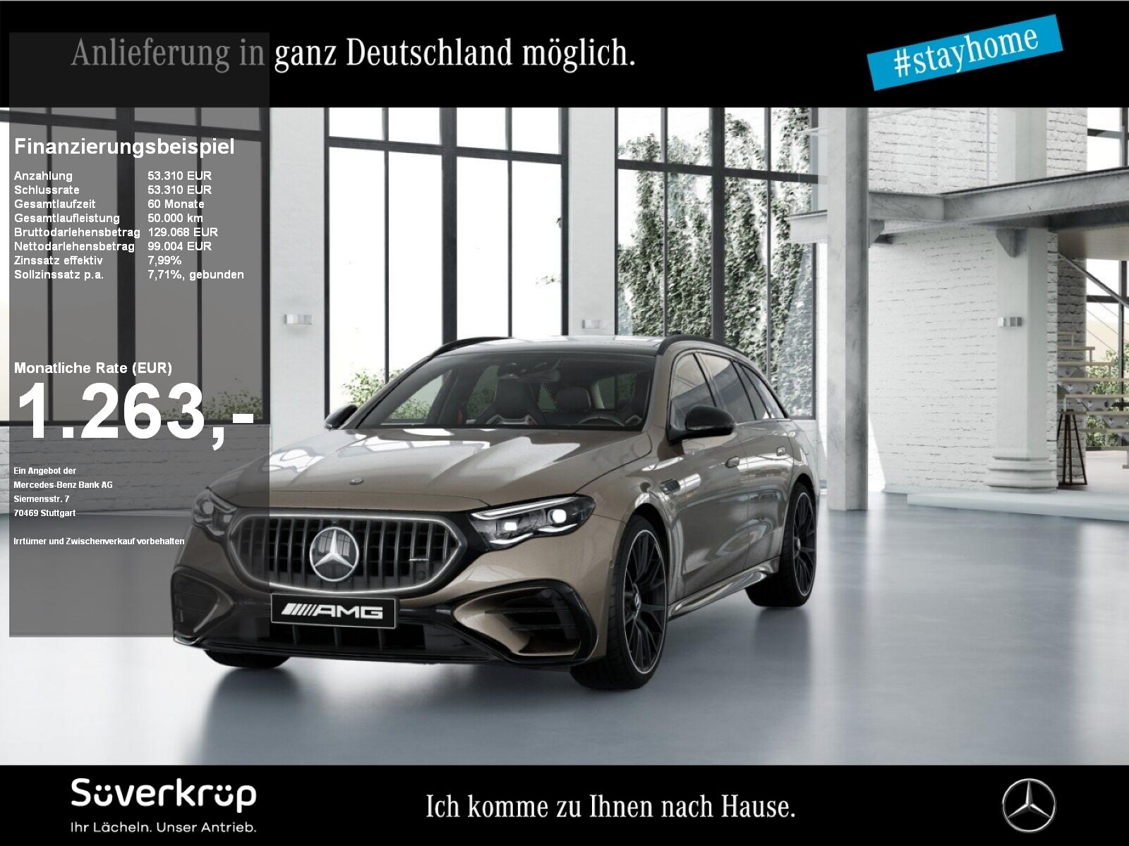 Mercedes-Benz AMG E 53 Hybrid 4MATIC+ T-Modell AMG BURM NIGHT