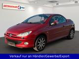 Peugeot 206 Cabriolet CC 1.6 Platinum Leder Klima - Peugeot 206: Rot, Leder