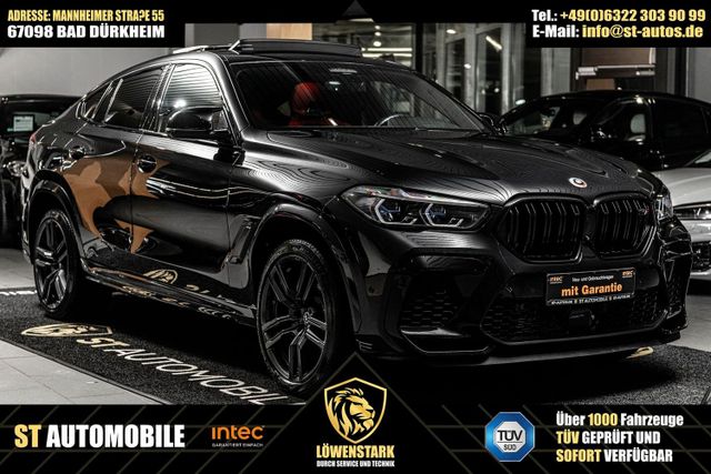 BMW X6 M M Competition SOFT KELES PANO 360 SPUR VOLL