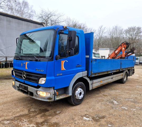 Mercedes-Benz Atego 818 Pritsche mit Kran Atlas/Terex 65.2