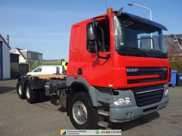 DAF CF 510 6x4 manual gearbox springssuspension