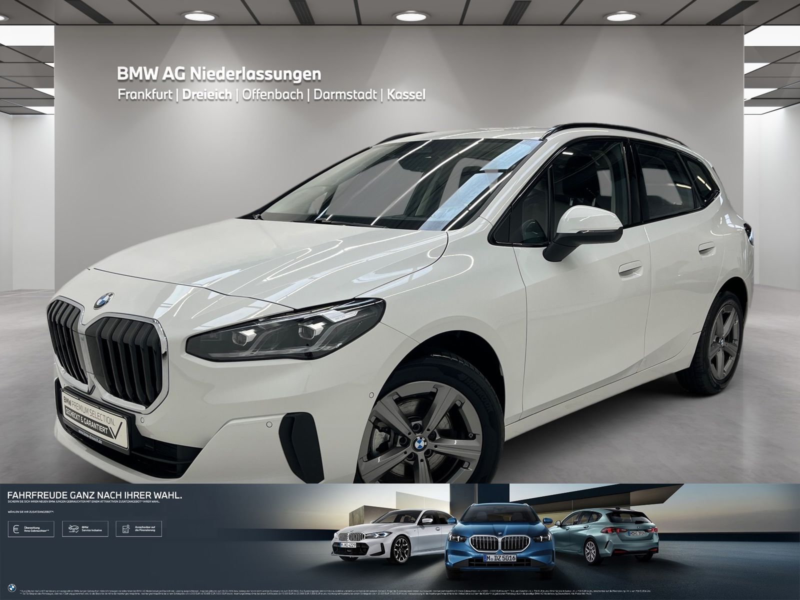 BMW 220i Active Tourer AHK Kamera LED Sitzheizung