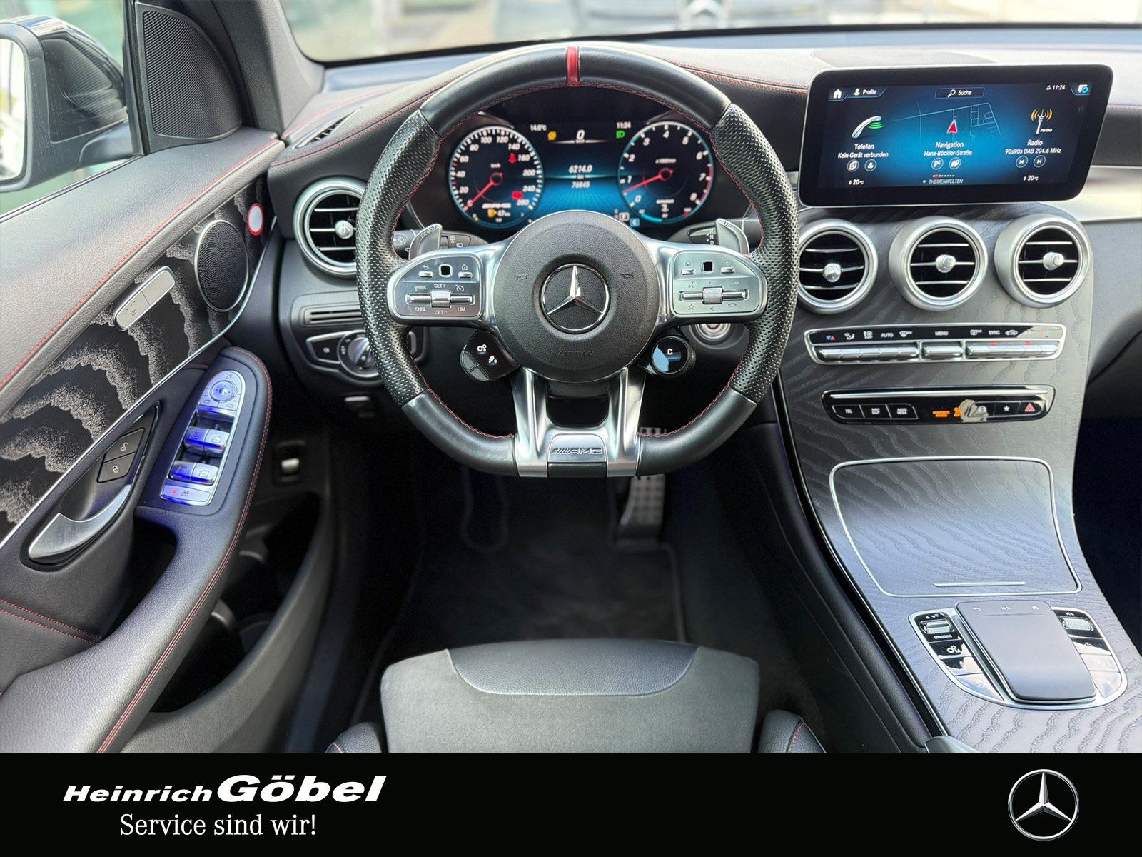 Fahrzeugabbildung Mercedes-Benz GLC 43 AMG*AHK*PANORAMA*AMBIENTE*NIGHTPAKET*