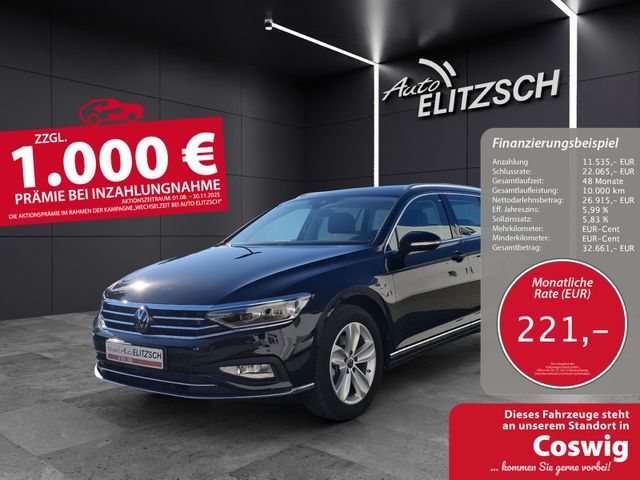 Volkswagen Passat Variant TDI Elegance DSG STH Matrix AHK N