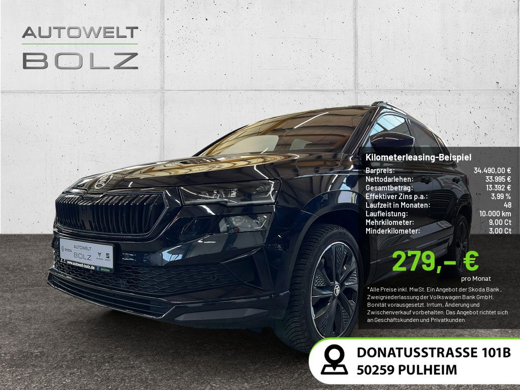 Skoda Karoq 1.5 TSI Sportline MATRIX-LED KAMERA PANO