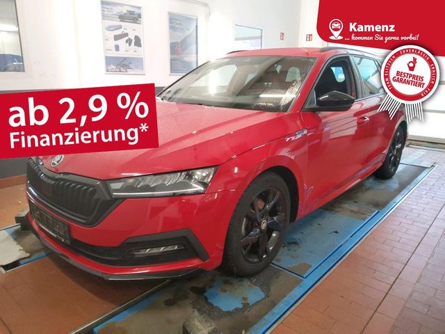 SKODA Octavia Combi TDI Sportline DSG LED Navi VC PDC