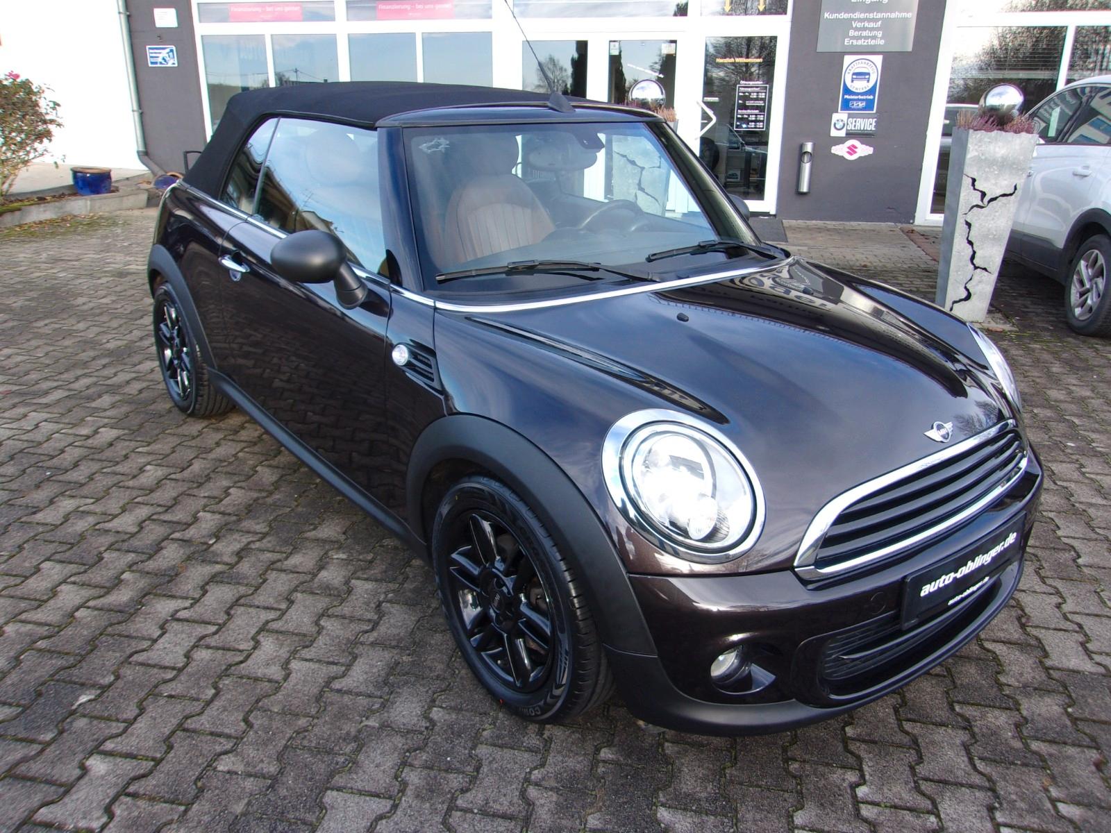 MINI One Cabrio "Sondermodell-chocolate"