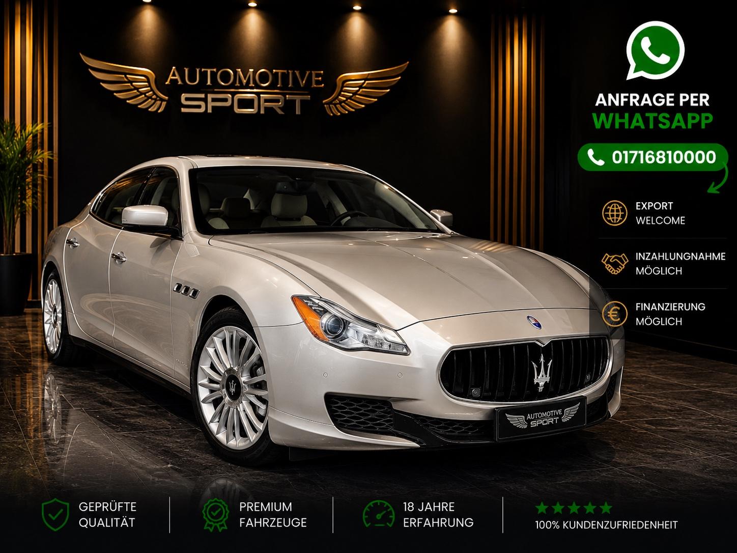 Maserati Quattroporte 19% inkl.