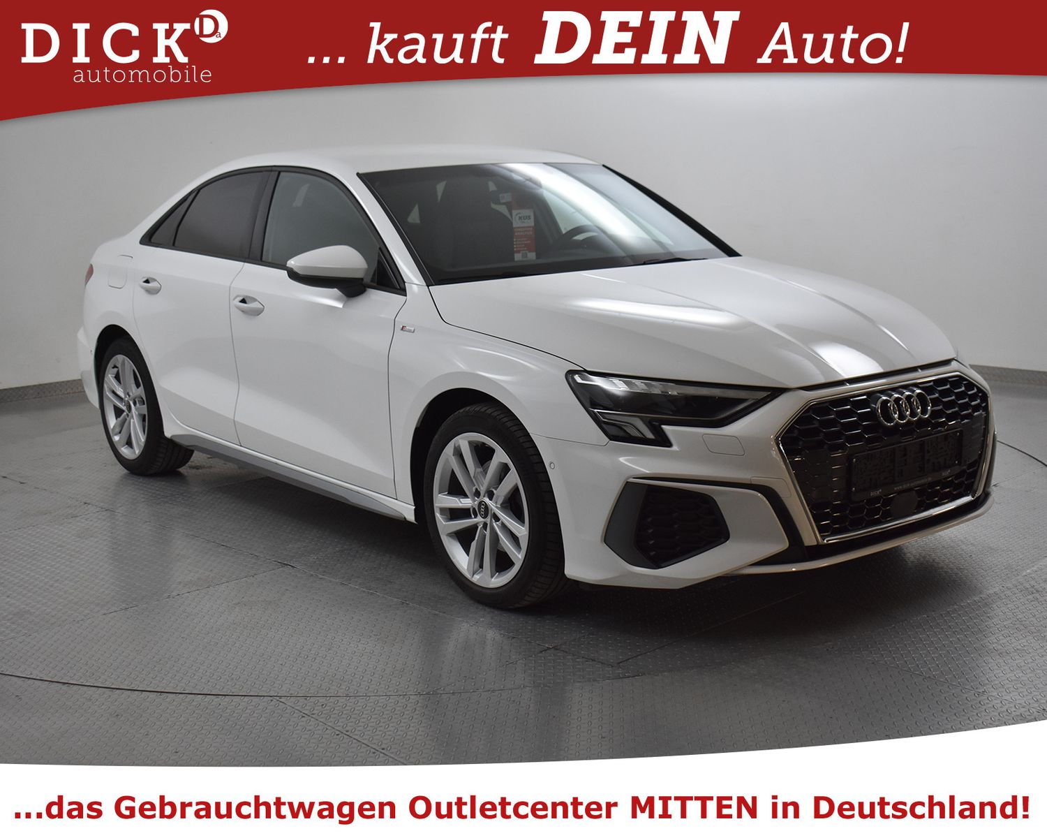 AUDI A3 LIMO 30d 3X S LINE+VIRTU+LEDER+KAMER+ACC+LED+ - Image 2