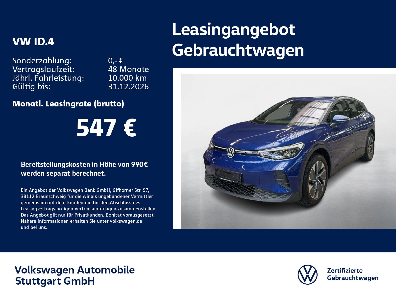 Volkswagen ID.4 Pro Navi AHK Kamera Standheizung imagem 2