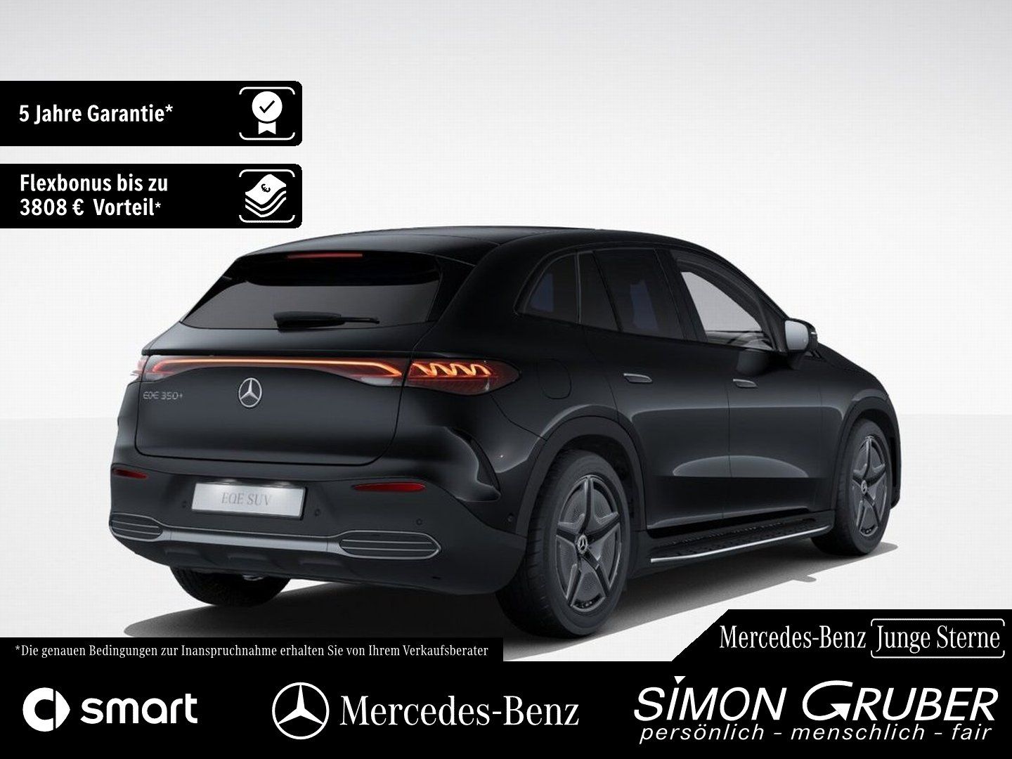 Fahrzeugabbildung Mercedes-Benz EQE 350+ SUV AMG Night Pano Airmatic DigiLight