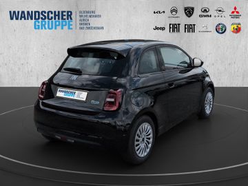 Fiat 500e Red 23,8kw +KeyLess+SHZ+PDC+SoundSys