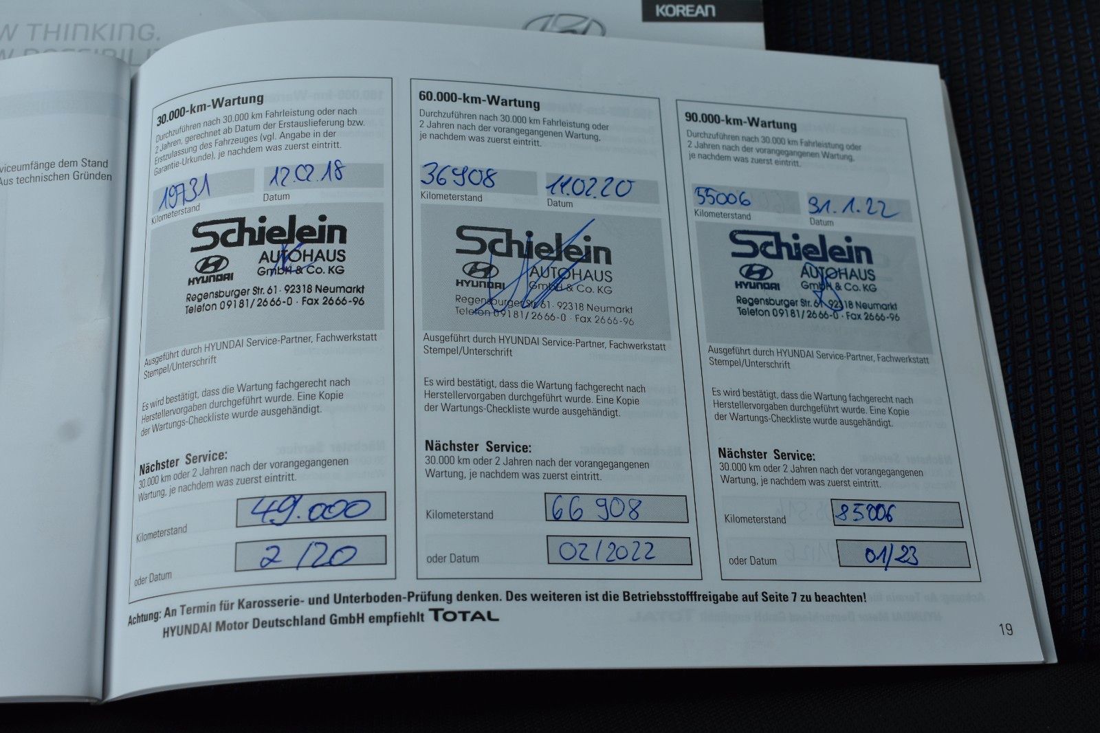 Fahrzeugabbildung Hyundai Tucson Style 2WD Panorama Dach Bluetooth Schaltr