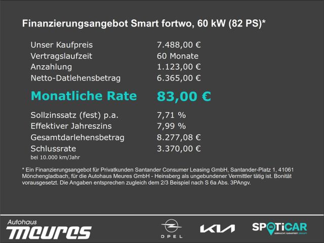 Smart fortwo EQ Coupe Electric Drive Allwetterreifen P