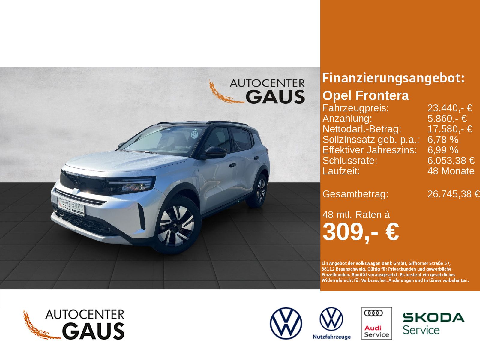 Frontera B 1.2 Mild-Hybrid LED*Navi*SHZ