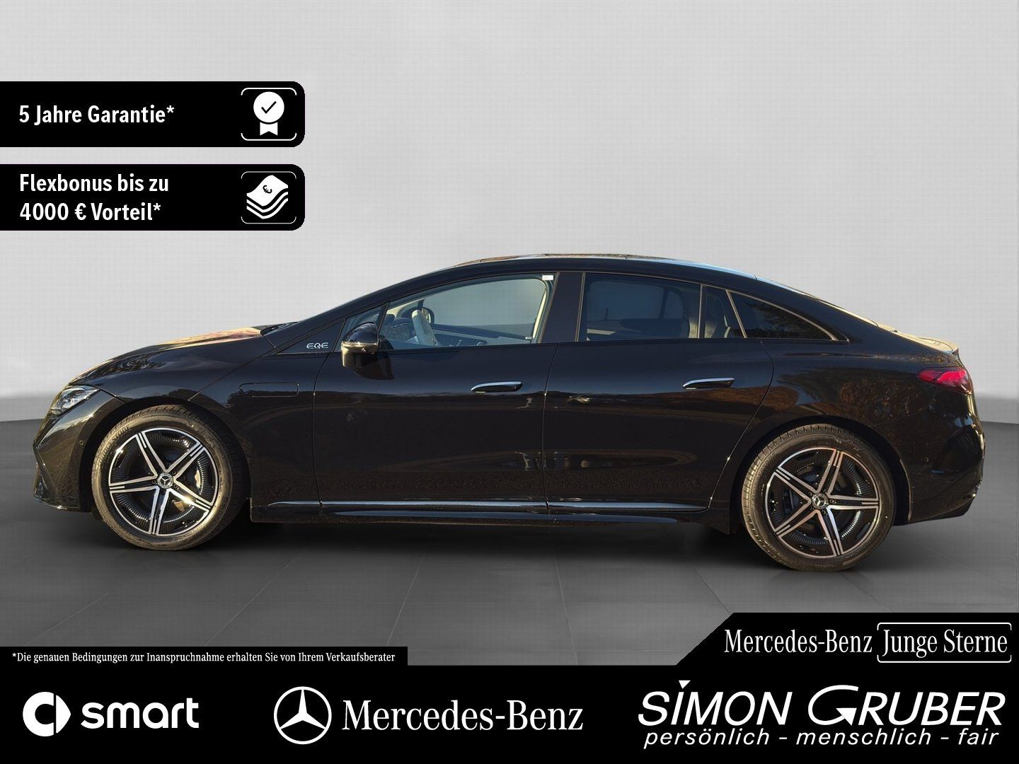 Fahrzeugabbildung Mercedes-Benz EQE 500 4M AMG Airmatic Pano Massage Sitzklima