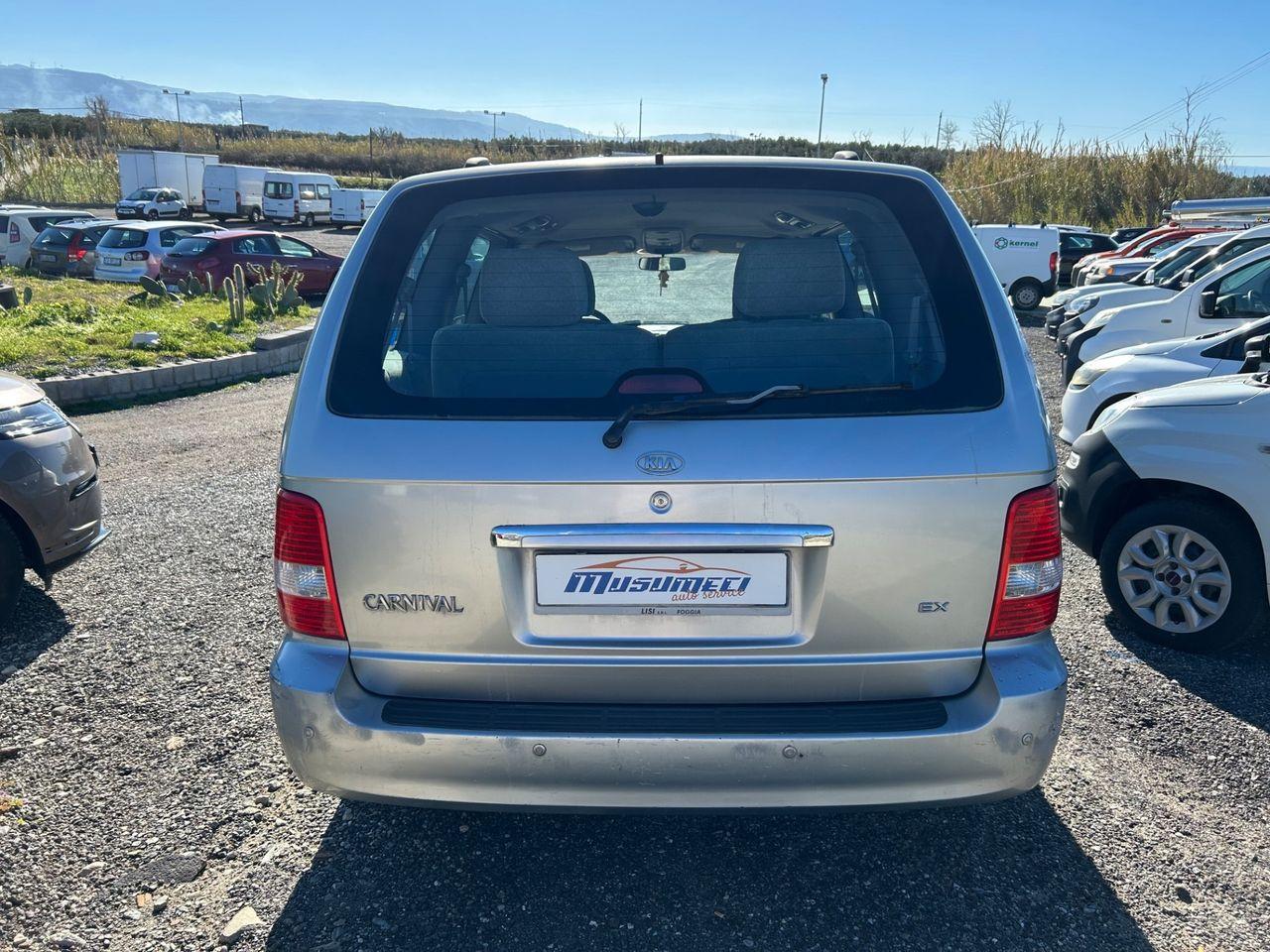 Kia Carnival 2006 — engine 2.902 cm³, 144 HP (106kW)