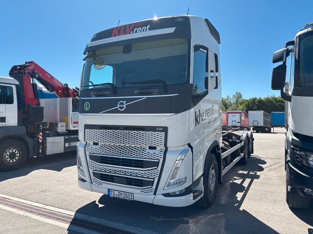 Volvo FH 500 Globe 6x2 Palfinger Abroller Lenkachse