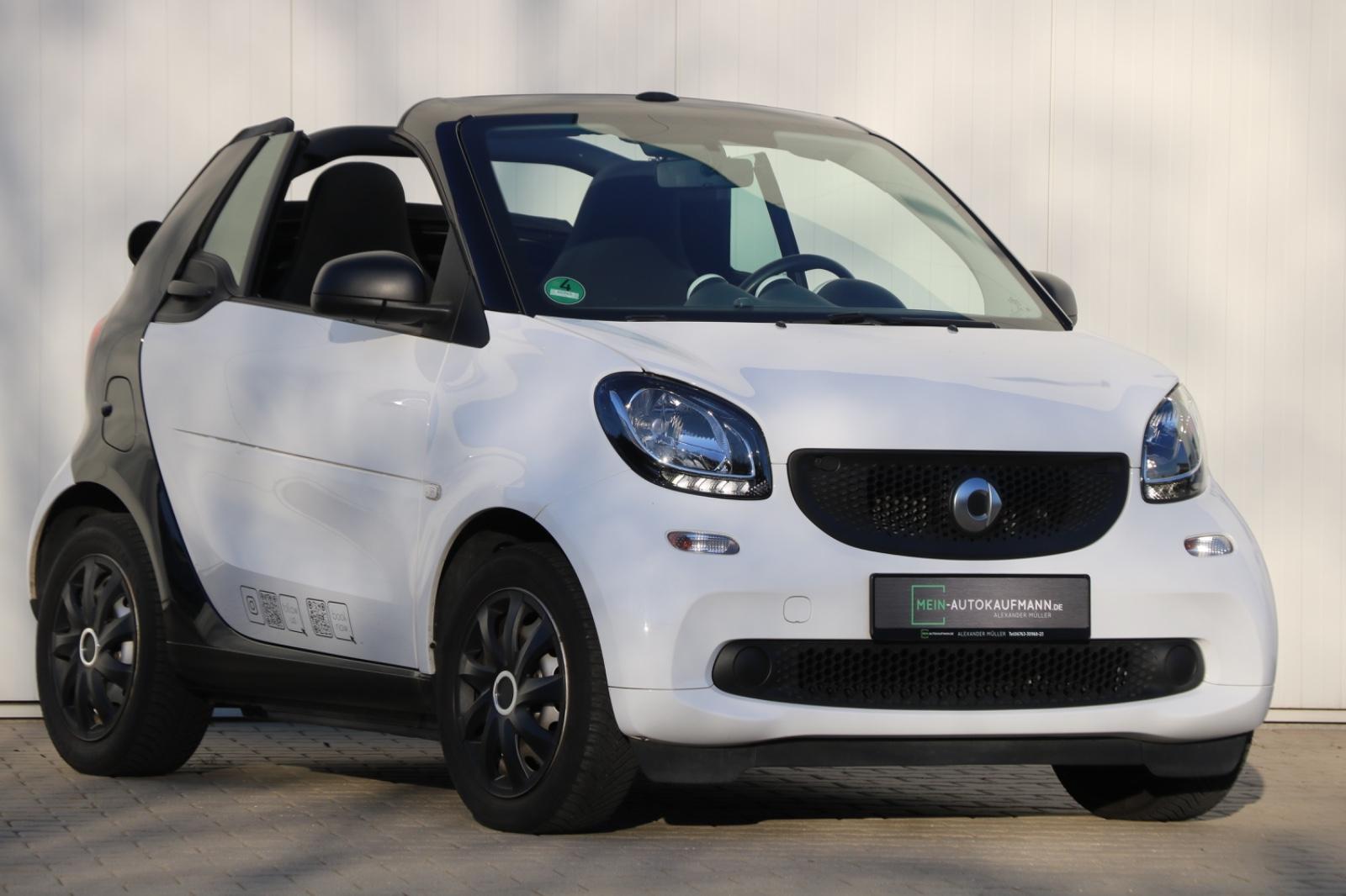 Smart ForTwo fortwo cabrio *SCHALTER*52 kW*2.HD*56TKM*